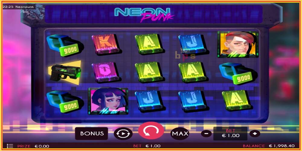 Slot permainan Neon Punk