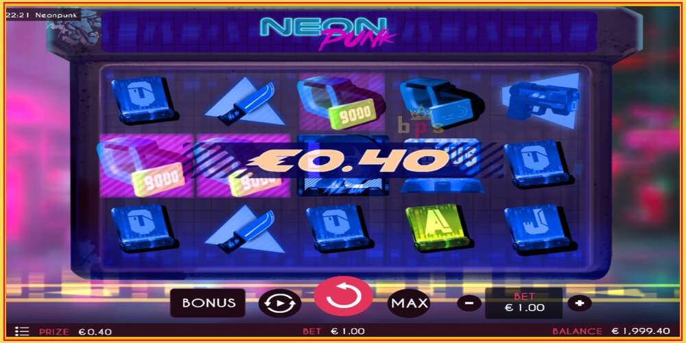 Slot permainan Neon Punk