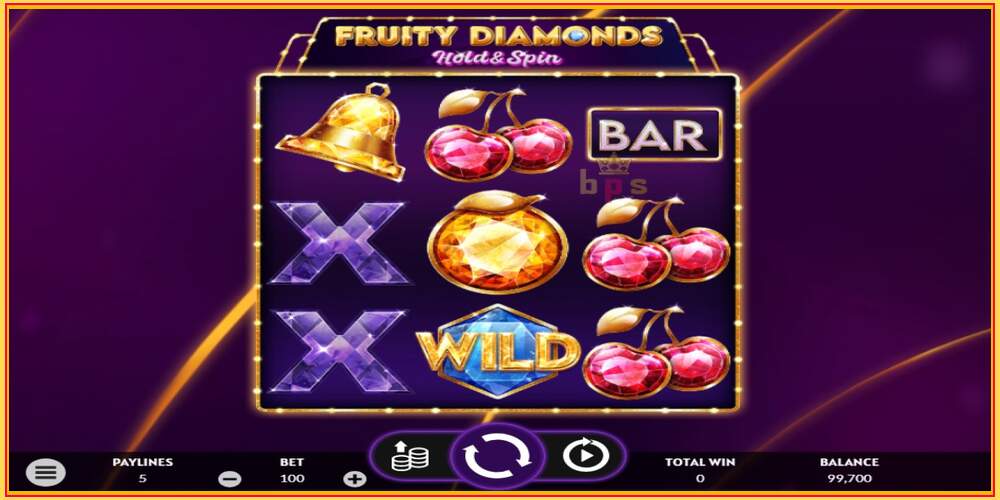 ක්‍රීඩා තව් Fruity Diamonds