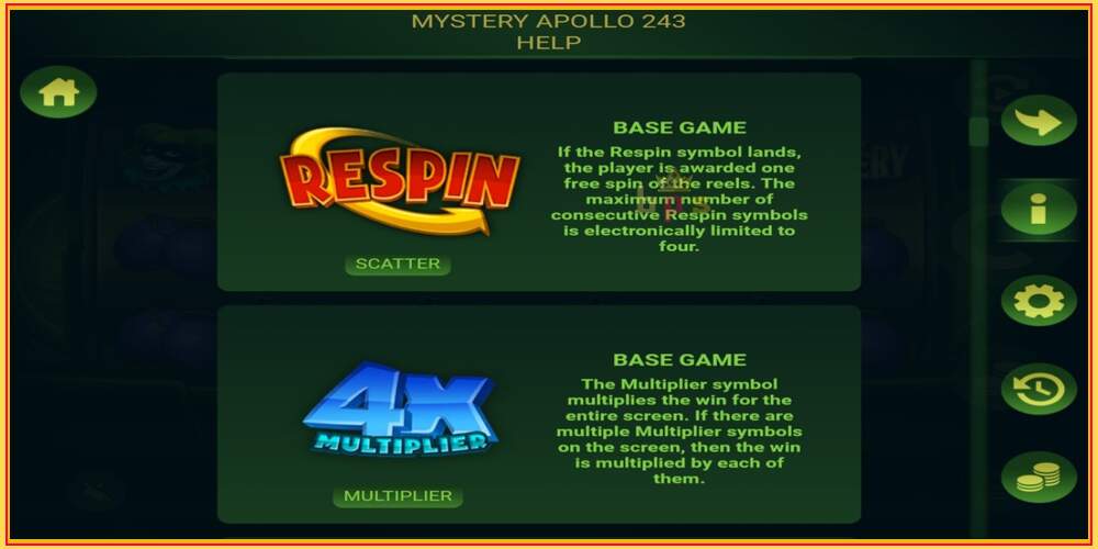 ක්‍රීඩා තව් Mystery Apollo 243