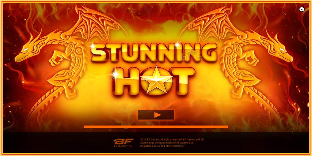 Игровой слот Stunning Hot