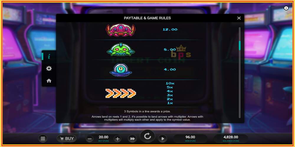 Slot permainan Line Busters Dream Drop