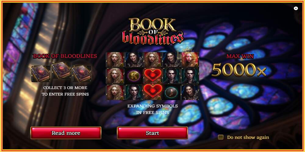 Spielautomat Book of Bloodlines