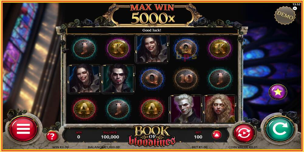 Spielautomat Book of Bloodlines