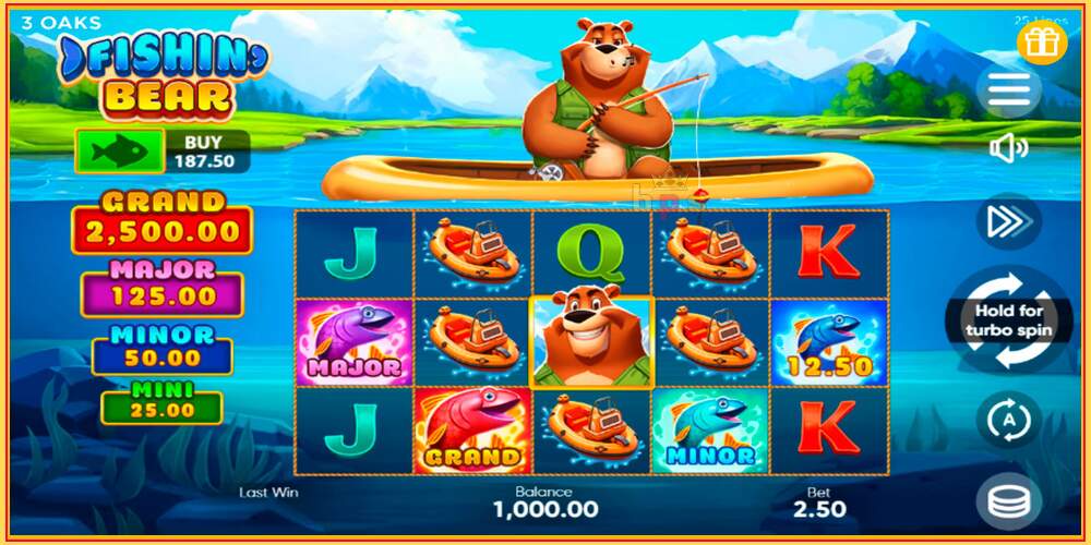 Слот за игра Fishin Bear