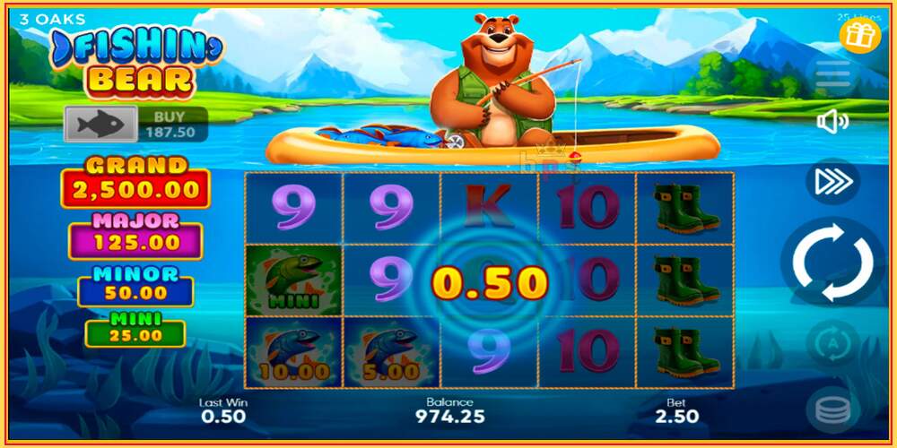 Слот за игра Fishin Bear