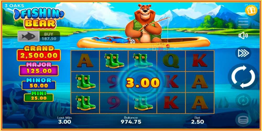 Слот за игра Fishin Bear