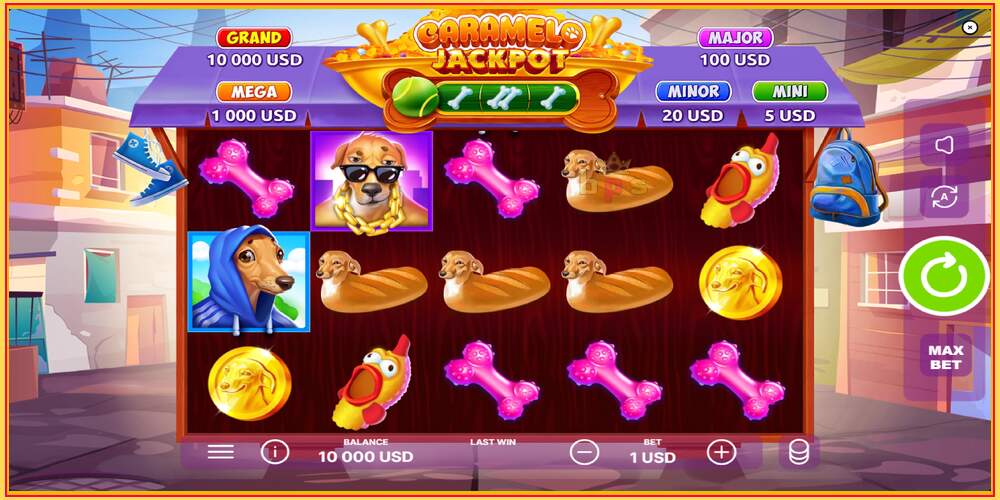 თამაშის სლოტი Caramelo Jackpot