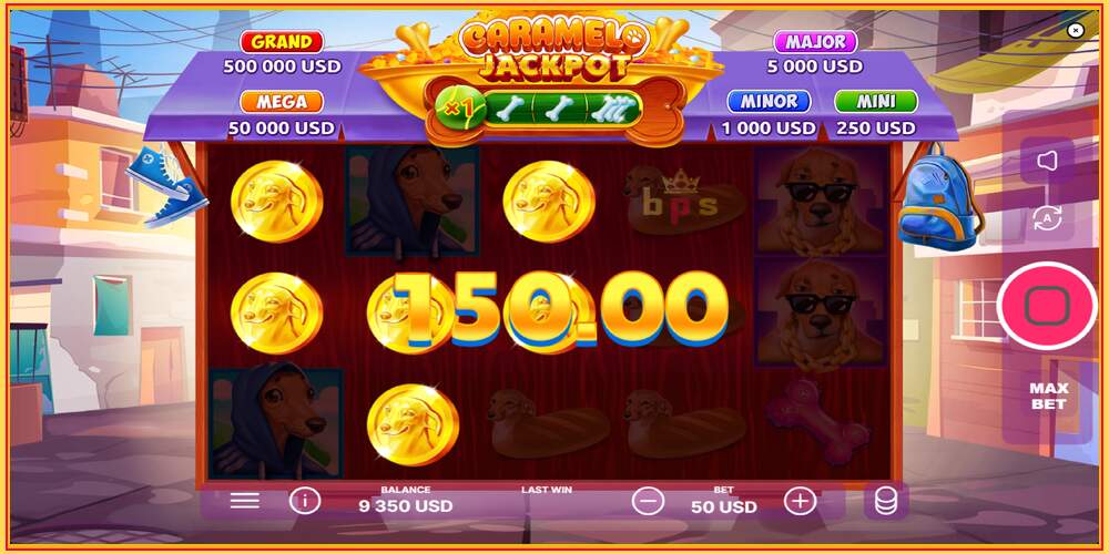 თამაშის სლოტი Caramelo Jackpot