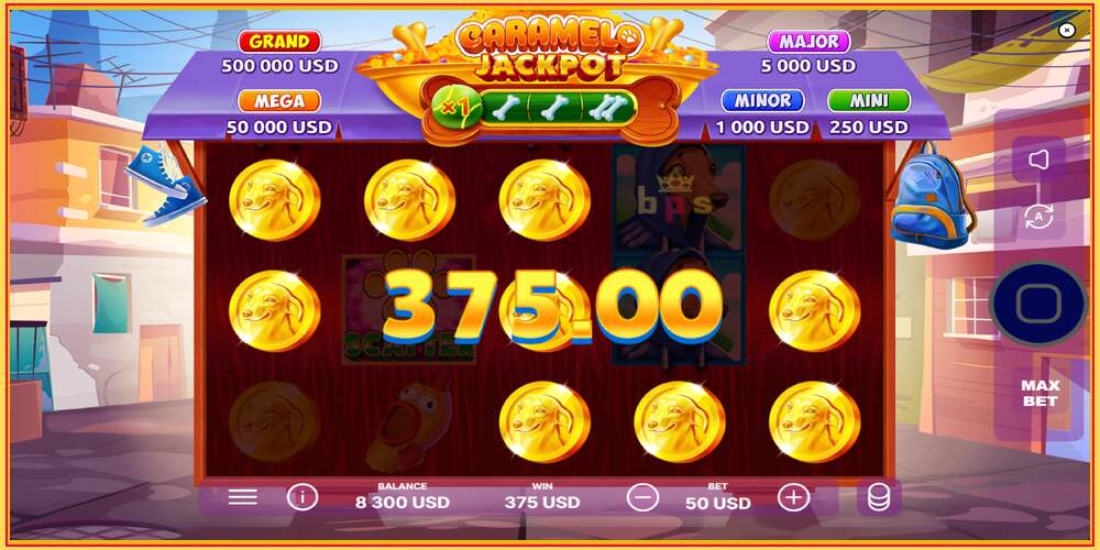 თამაშის სლოტი Caramelo Jackpot