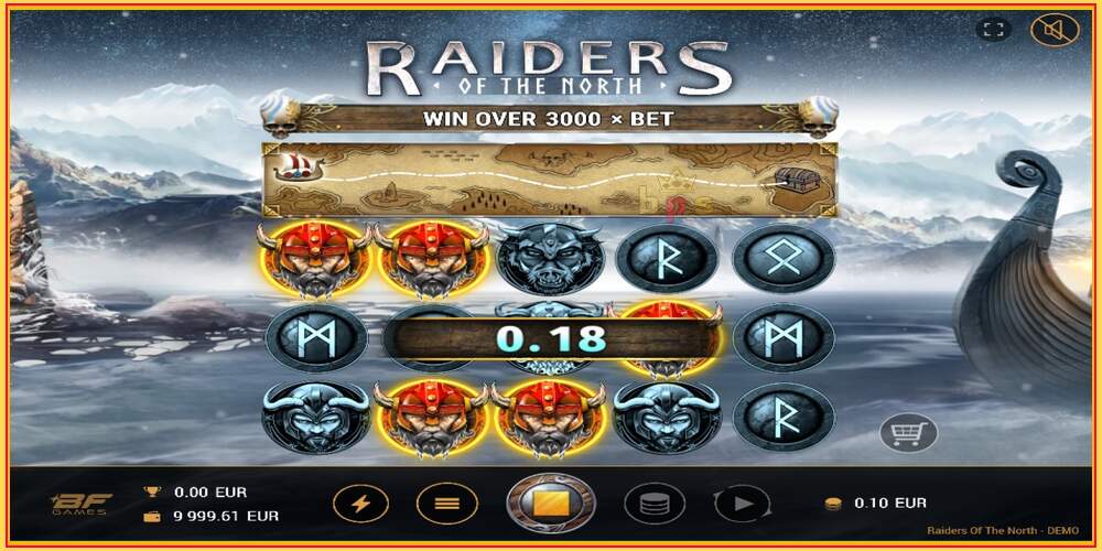 Slot de jogo Raiders of the North