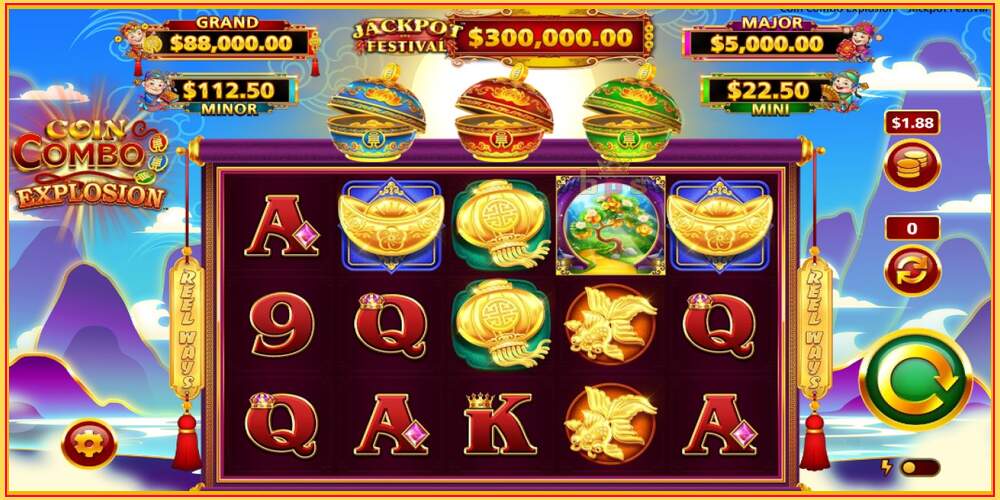 ක්‍රීඩා තව් Coin Combo Explosion Jackpot Festival