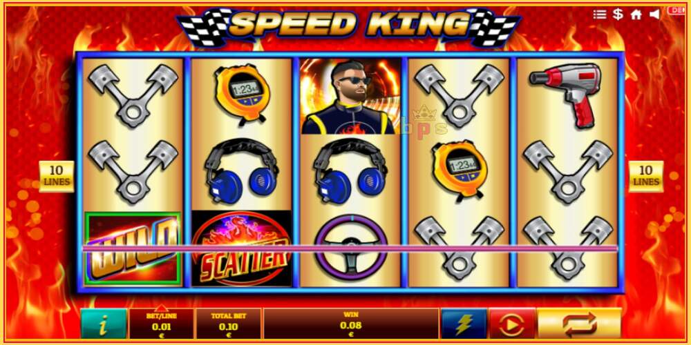 Слот за игра Speed King