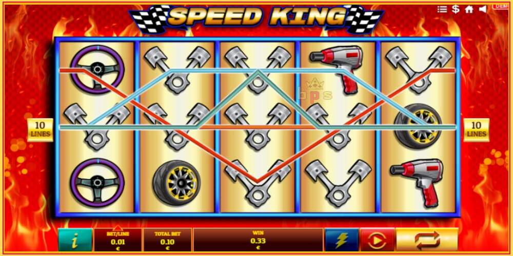 Слот за игра Speed King