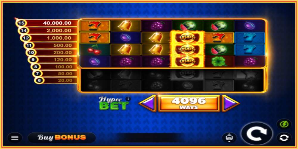 თამაშის სლოტი 9 Blazing Cashpots 50k