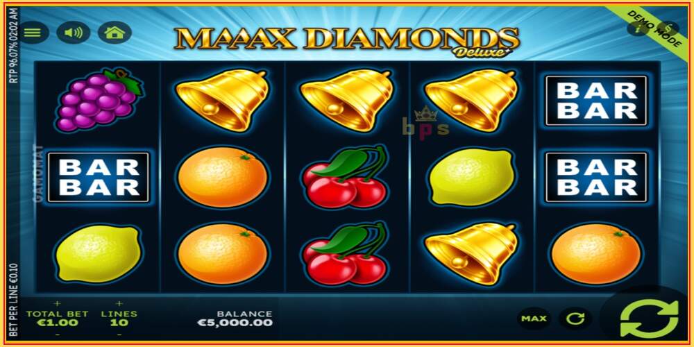 Слот за игра Maaax Diamonds Deluxe