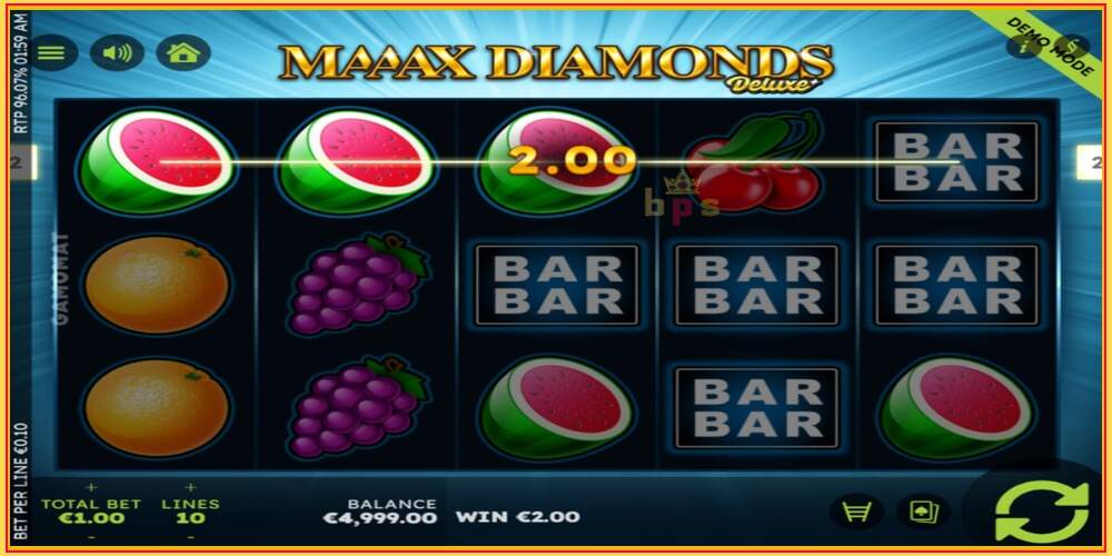 Слот за игра Maaax Diamonds Deluxe