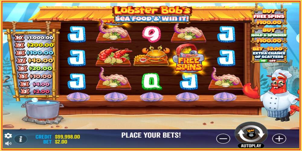 Slot de joc Lobster Bobs Sea Food & Win It