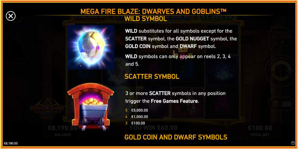 Spielautomat Mega Fire Blaze: Dwarves & Goblins