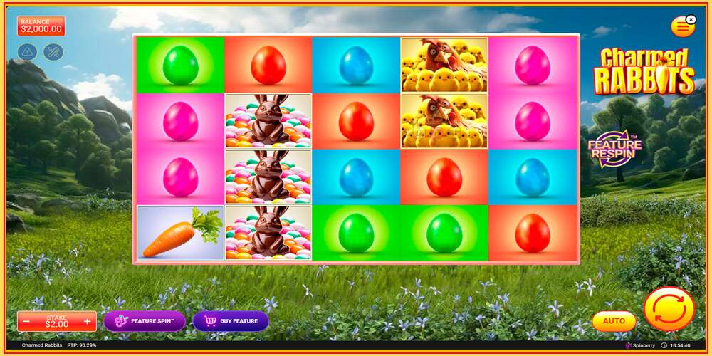 Slot de joc Charmed Rabbits