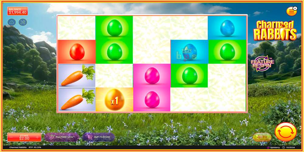 Slot de joc Charmed Rabbits