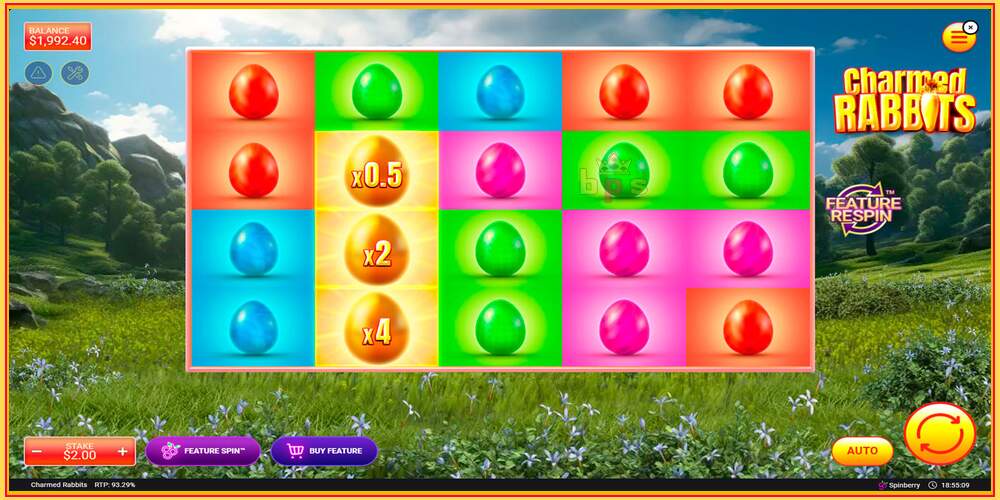 Slot de joc Charmed Rabbits