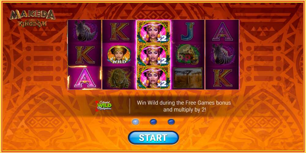 Slot di gioco Makeda Epic Kingdom