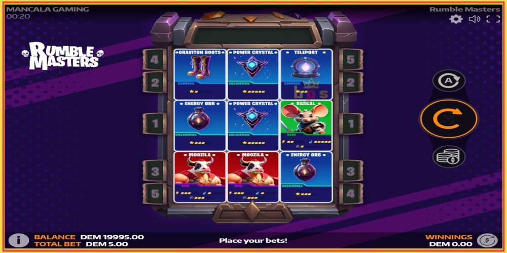 Slot de jogo Rumble Masters