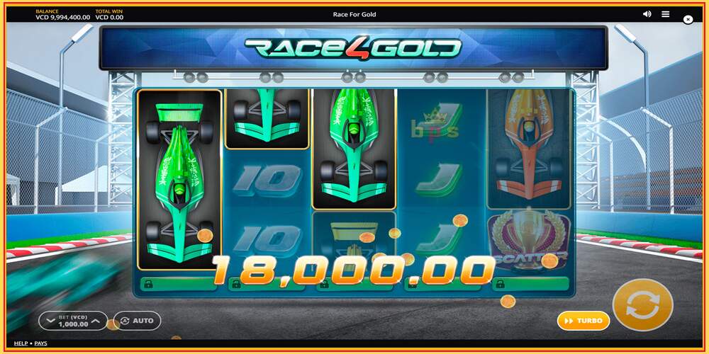 Игровой слот Race4Gold