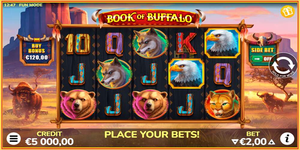 Игровой слот Book of Buffalo