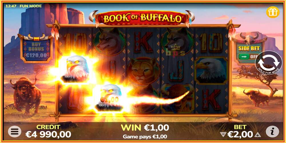 Игровой слот Book of Buffalo