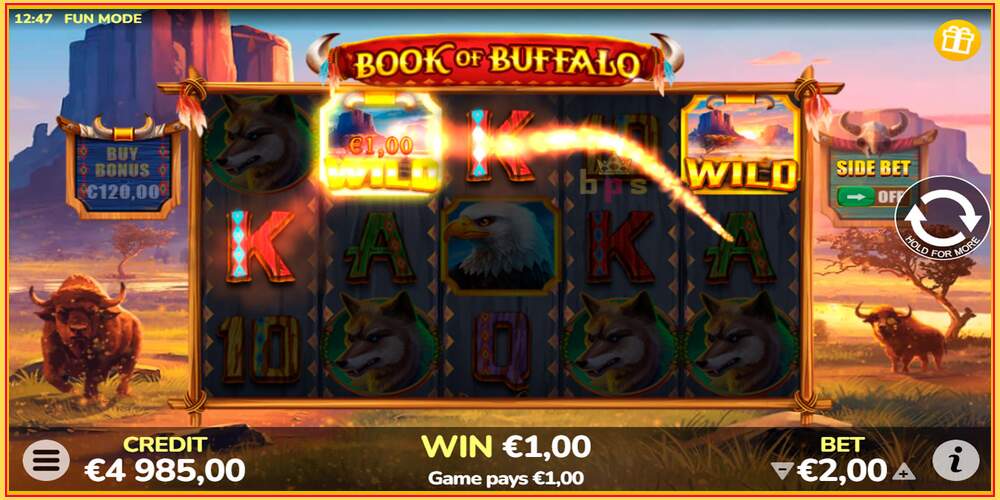 Spielautomat Book of Buffalo