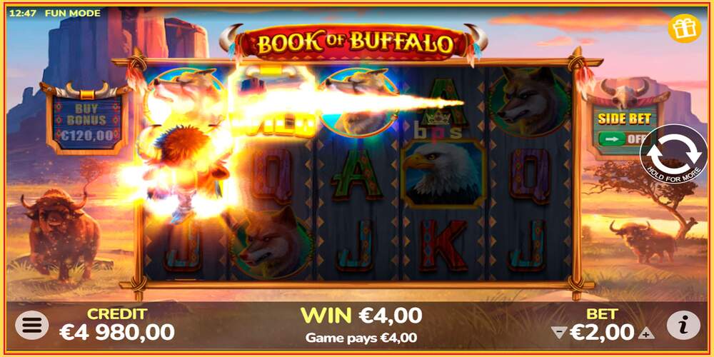 Игровой слот Book of Buffalo