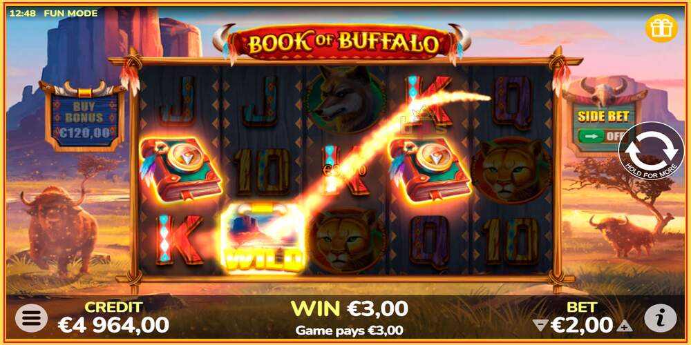 Игровой слот Book of Buffalo