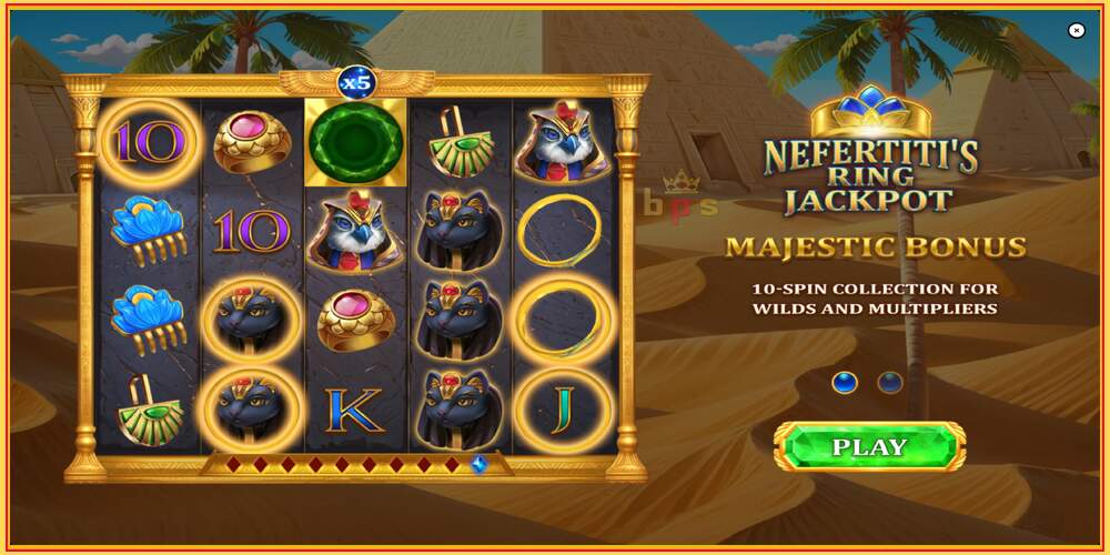 Oyun yuvası Nefertitis Ring Jackpot