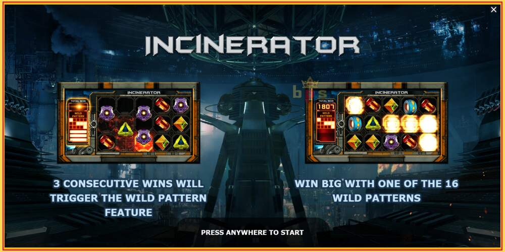 Игровой слот Incinerator