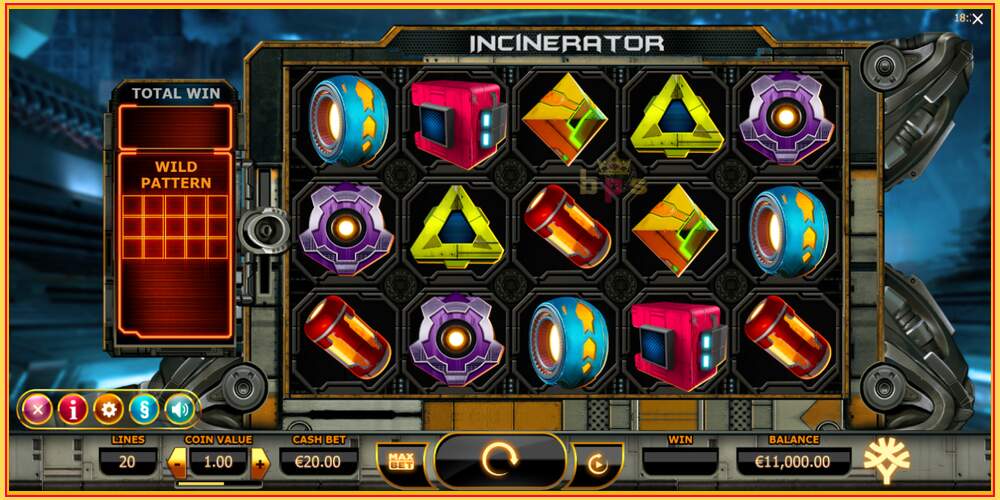 Игровой слот Incinerator