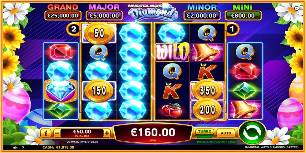 Game slot Immortal Ways Diamonds Easter