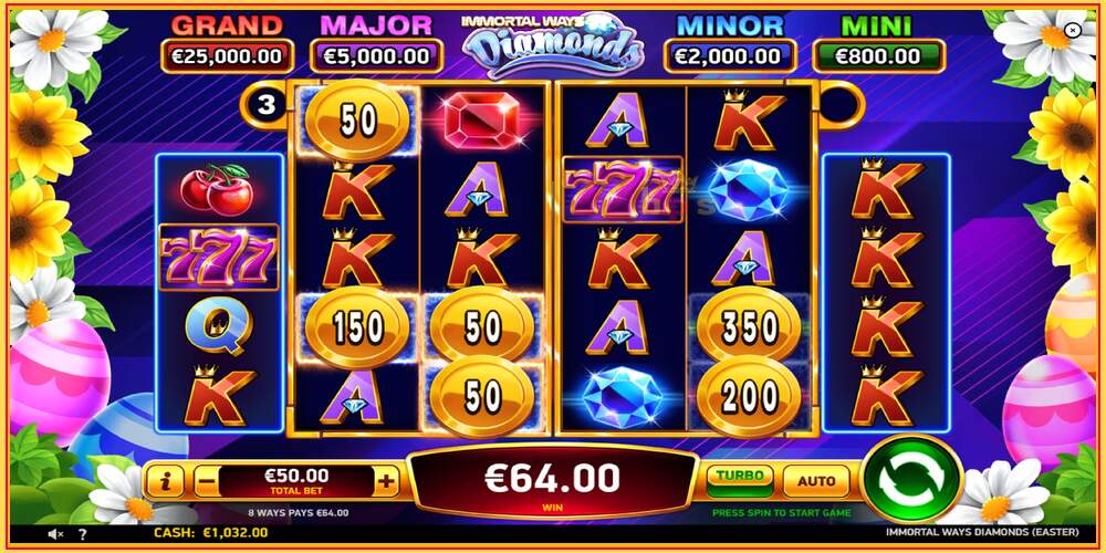 Game slot Immortal Ways Diamonds Easter