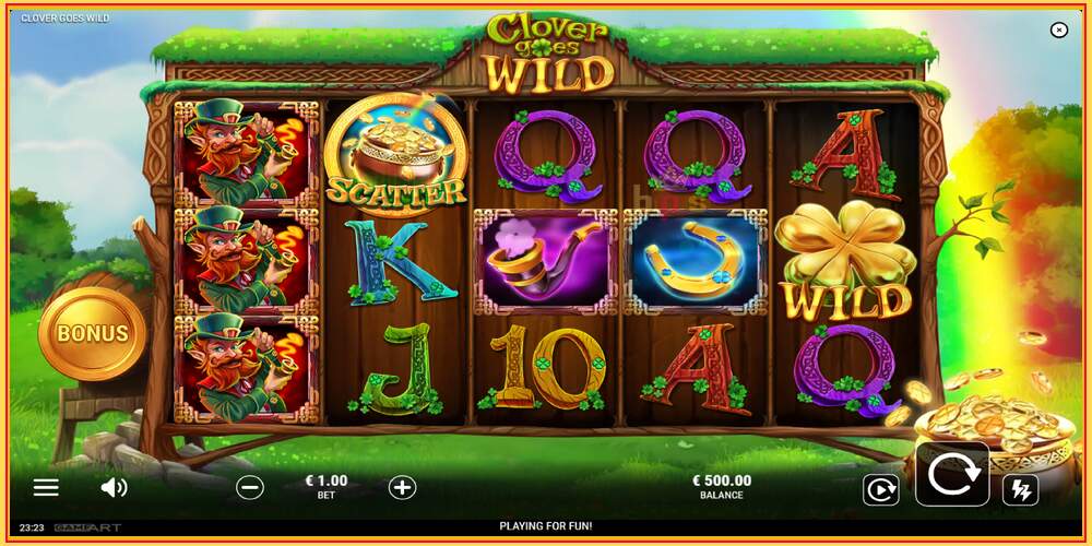 Game slot Clover Goes Wild