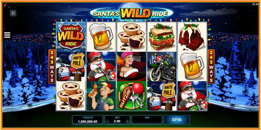 Игровой слот Santas Wild Ride