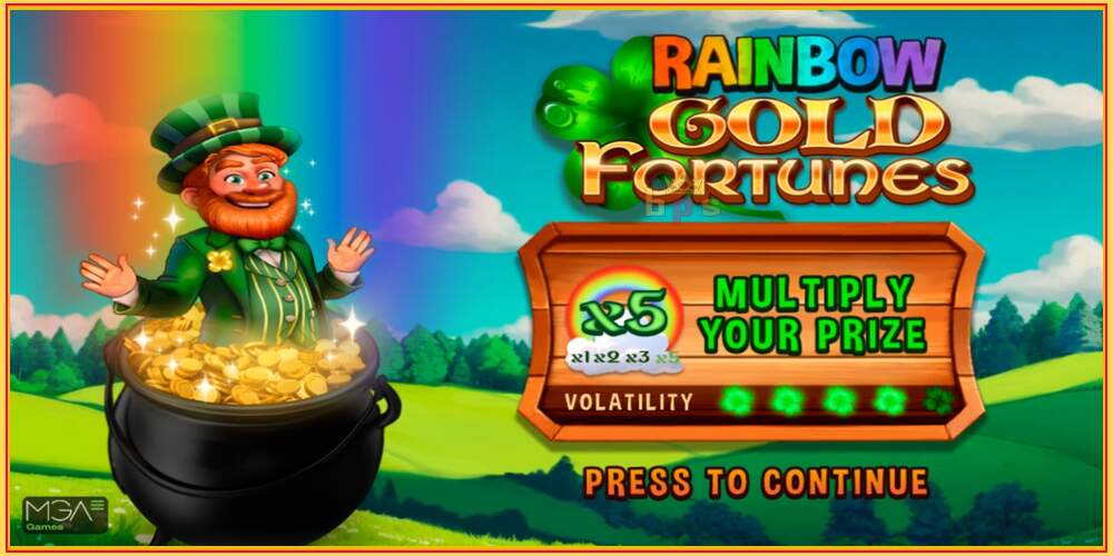 Слот за игра Rainbow Gold Fortunes