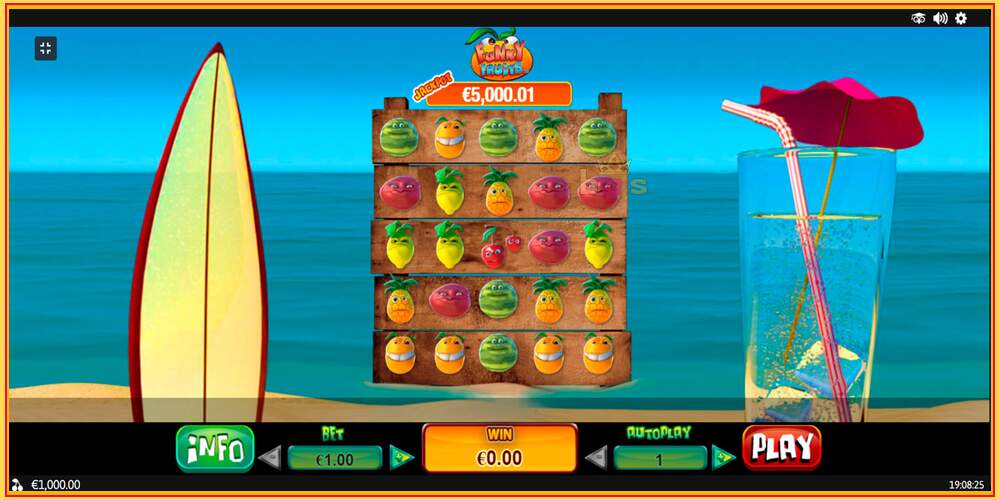 Игровой слот Funky Fruits