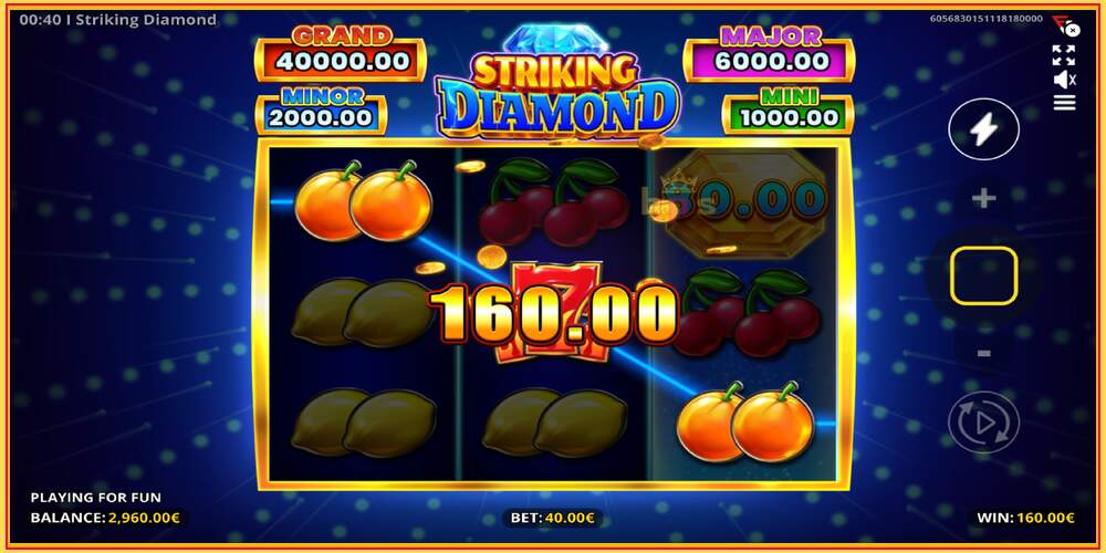 เกมสล็อต Striking Diamond