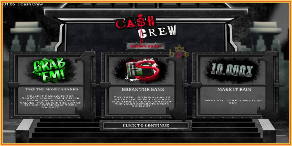 Slot permainan Cash Crew