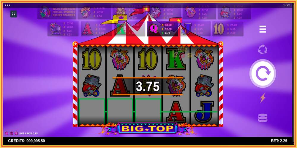 Игровой слот Big Top