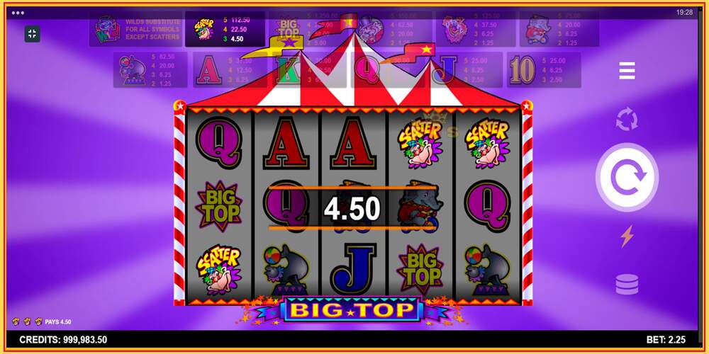 Игровой слот Big Top