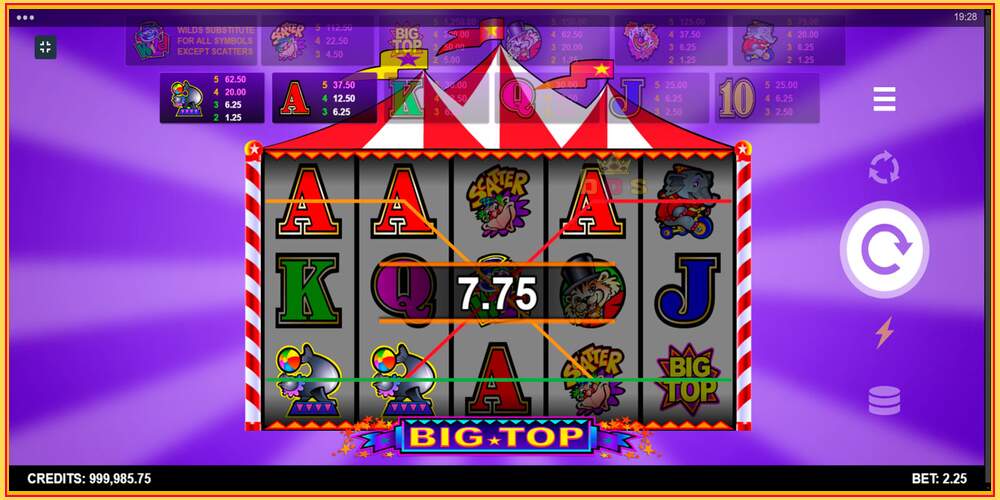 Игровой слот Big Top