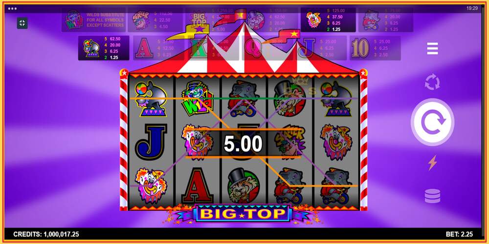 Игровой слот Big Top