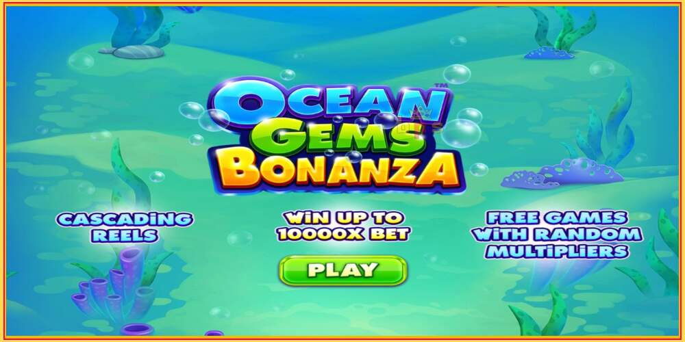 រន្ធហ្គេម Ocean Gems Bonanza